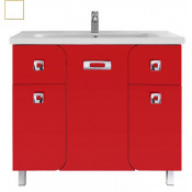 Тумба с раковиной Vod-ok Арнелла 100 белый