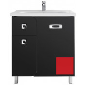 Тумба под раковину Vod-ok Арнелла 80 красный