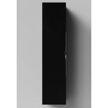 Шкаф-пенал Vod-ok Марко vd220212012 35 L дверь, ручки хром, черный глянец