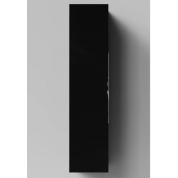 Шкаф-пенал Vod-ok Марко vd220212012 35 L дверь, ручки хром, черный глянец