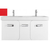 Тумба под раковину Vod-ok Астрид 120 красный