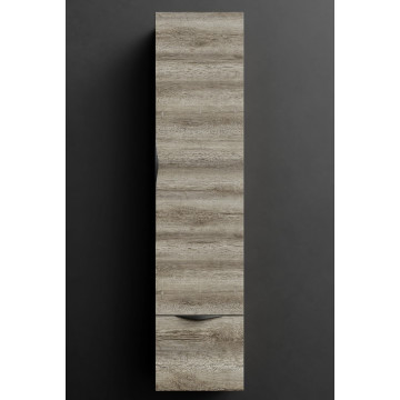 Шкаф-пенал Vod-ok Марко 9339 35 R дверь и ящик, ручки черные, дуб крымский коричневый