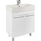 Тумба под раковину Vod-ok Мальта 70 белый глянец