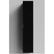 Шкаф-пенал Vod-ok Марко 9332 30 R дверь, ручки черные, черный глянец