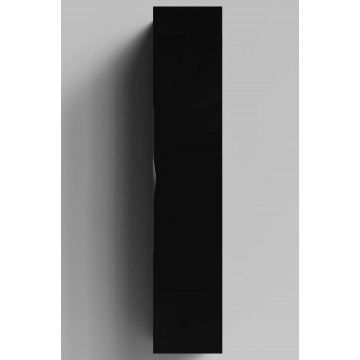Шкаф-пенал Vod-ok Марко 9332 30 R дверь, ручки черные, черный глянец