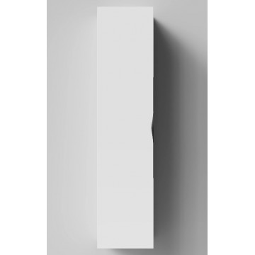 Шкаф-пенал Vod-ok Марко 9356 35 L дверь, ручки черные, белый глянец