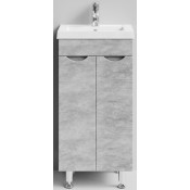 Тумба с раковиной Vod-ok Смайл 40 горный камень