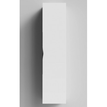 Шкаф-пенал Vod-ok Марко 9357 35 L дверь, ручки черные, белый глянец