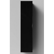 Шкаф-пенал Vod-ok Марко 9378 35 L дверь, ручки черные, черный глянец