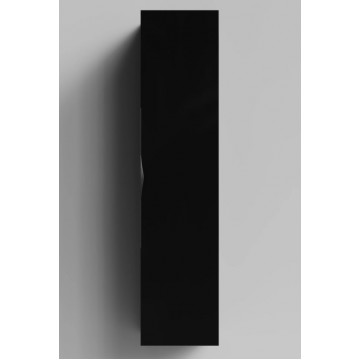 Шкаф-пенал Vod-ok Марко 9379 35 R дверь, ручки черные, черный глянец