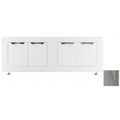 Экран-купе под ванну Vod-ok Лира 150 лиственница серая