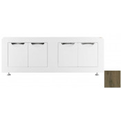 Экран-купе под ванну Vod-ok Лира 170 дуб крымский коричневый 131005-9005