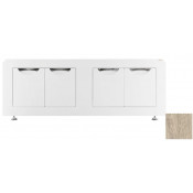 Экран-купе под ванну Vod-ok Лира 170 дубослив ореховый светлый 3445