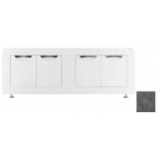 Экран-купе под ванну Vod-ok Лира 180 мрамор графит