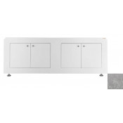 Экран-купе под ванну Vod-ok Олимп 180 мрамор серый