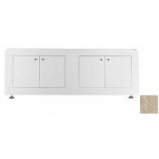 Экран-купе под ванну Vod-ok Олимп 180 ореховый дубослив светлый