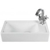 Раковина накладная Vod-ok Madera Твист 50 белый