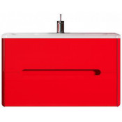 Тумба под раковину Vod-ok Флорена 80 красный