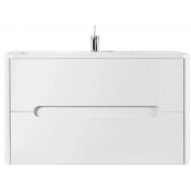 Тумба c раковиной Vod-ok Флорена 80 цвет белый