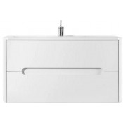 Тумба c раковиной Vod-ok Флорена 90 цвет белый