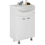 Тумба под раковину Vod-ok Эльба 50 белый глянец