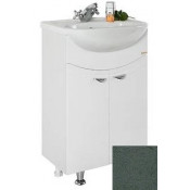 Тумба c раковиной Vod-ok Эльба 45 серый камень 57806