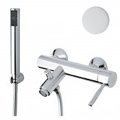 Смеситель для ванны Webert Rimini RI850101740 белый