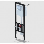 Система инсталляции АНИ Пласт WCP1121 в комплекте с кнопкой 2-х реж. ХРОМ