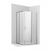 Душевой уголок Ambassador Kingston 14011106 80x80 хром/прозрачное