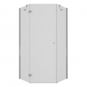 Душевой уголок Ambassador Diamond 12011111L 90x90 левый