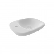 Раковина накладная Ambassador Diamond 126T20101 54х45 белый матовый