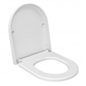 Сиденье для унитаза Ambassador Abner 102T20001 с микролифтом белое