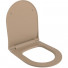 Сиденье для унитаза Ambassador Abner 102T20501S с микролифтом темно-бежевое матовое