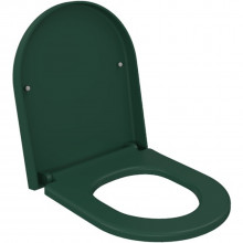 Сиденье для унитаза Ambassador Abner 102T20701 с микролифтом зеленое матовое