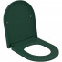 Сиденье для унитаза Ambassador Abner 102T20701 с микролифтом зеленое матовое