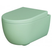 Унитаз подвесной Ambassador Abner 103T21001R безободковый мятный матовый