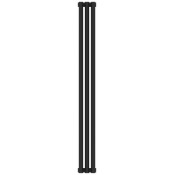 Отопительный радиатор Сунержа Эстет-0 15-0331-1203 120х13.5 тёмный титан муар