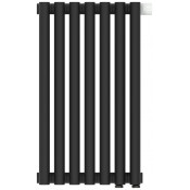 Отопительный радиатор Сунержа Эстет-00 EU50 15-0322-5007 50х31.5 7 секций тёмный титан муар