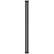 Отопительный радиатор Сунержа Эстет-0 15-0331-1202 120х9 тёмный титан муар