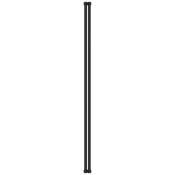 Отопительный радиатор Сунержа Эстет-0 15-0331-1802 180х9 тёмный титан муар