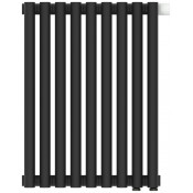 Отопительный радиатор Сунержа Эстет-00 EU50 15-0322-5009 50х40.5 9 секций тёмный титан муар