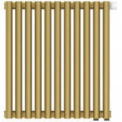 Отопительный радиатор Сунержа Эстет-00 EU50 032-0322-5011 50х49.5 11 секций матовое золото