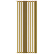 Отопительный радиатор Сунержа Эстет-00 032-0332-1211 120х49.5 матовое золото