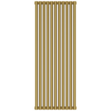 Отопительный радиатор Сунержа Эстет-00 032-0332-1211 120х49.5 матовое золото
