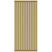 Отопительный радиатор Сунержа Эстет-00 032-0332-1213 120х58.5 матовое золото