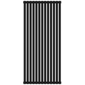Отопительный радиатор Сунержа Эстет-00 31-0332-1213 120х58.5 черный матовый