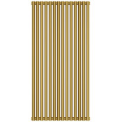 Отопительный радиатор Сунержа Эстет-00 03-0332-1214 120х63 золото