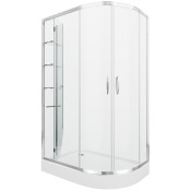 Душевой уголок Grossman Classic GR-9120L 120x80 хром/прозрачное