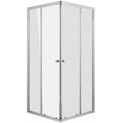 Душевой угол Grossman Solis GR-8080So 80х80 хром/прозрачное