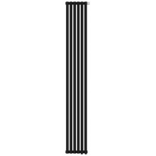 Отопительный радиатор Сунержа Эстет-11 EU50 31-0312-1806 180х27 6 секций матовый чёрный